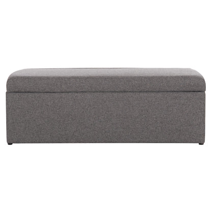 STOOL WITH FOLDING BUNK BED & MATTRESS INGE HM3343.01 GREY FABRIC 166x75x40Hcm.