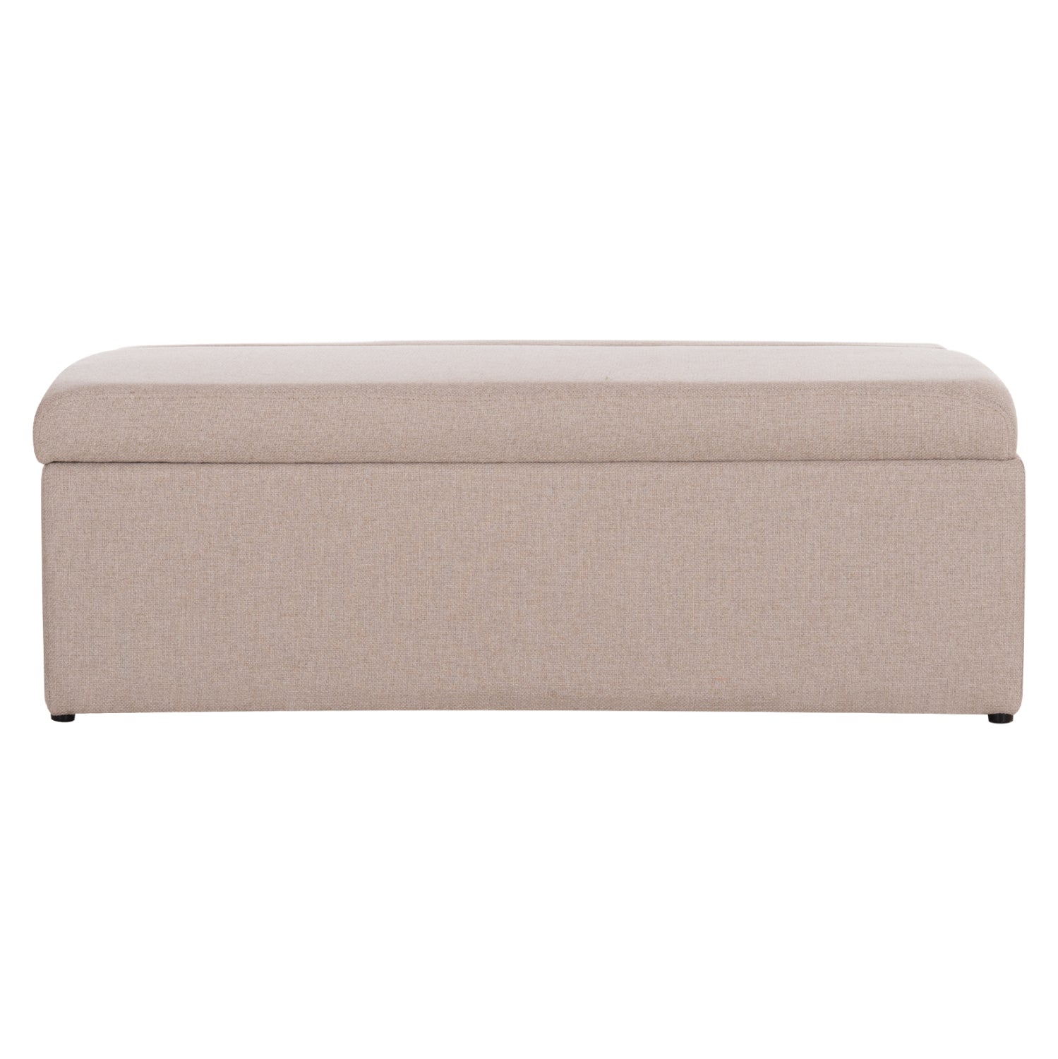 STOOL WITH FOLDING BUNK BED & MATTRESS INGE HM3343.02 BEIGE FABRIC 166x75x40Hcm.