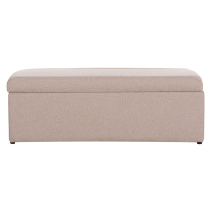 STOOL WITH FOLDING BUNK BED & MATTRESS INGE HM3343.02 BEIGE FABRIC 166x75x40Hcm.
