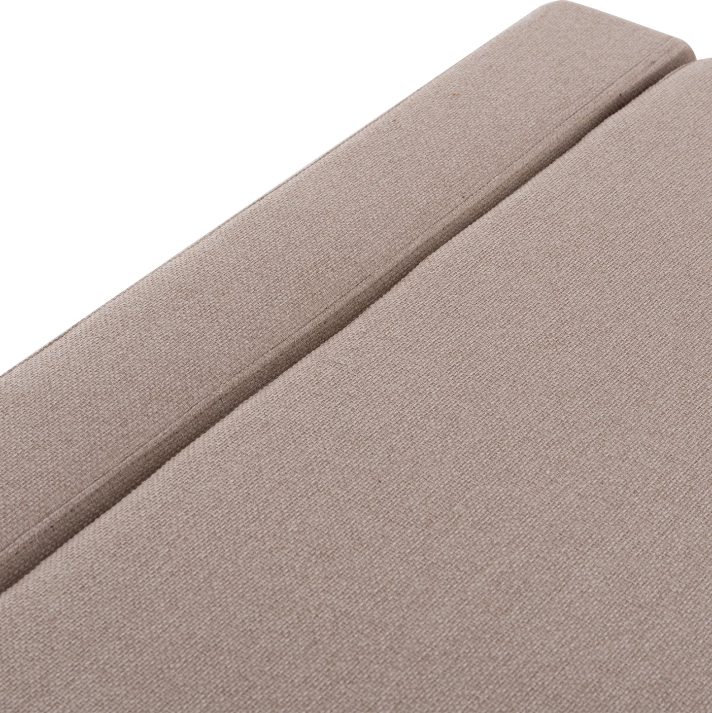 STOOL WITH FOLDING BUNK BED & MATTRESS INGE HM3343.02 BEIGE FABRIC 166x75x40Hcm.