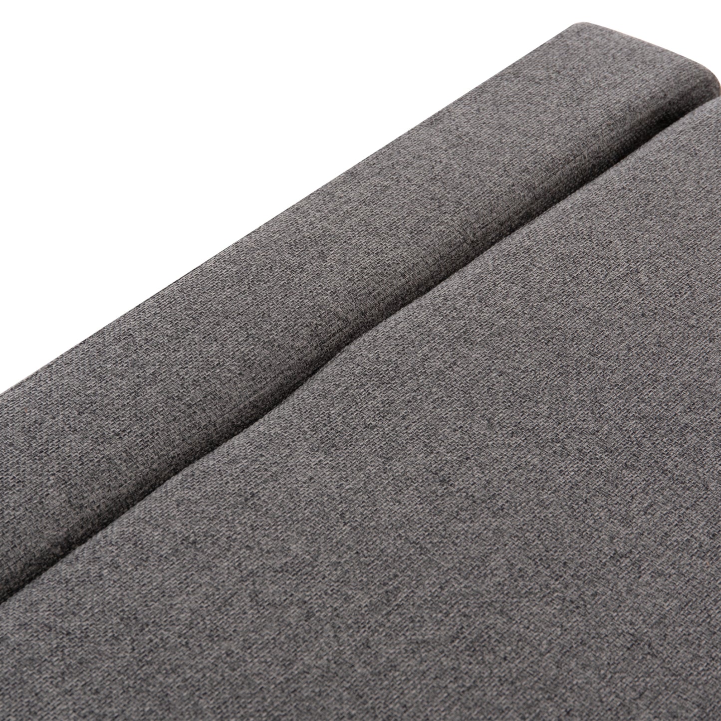 STOOL WITH FOLDING BUNK BED & MATTRESS INGE HM3343.01 GREY FABRIC 166x75x40Hcm.