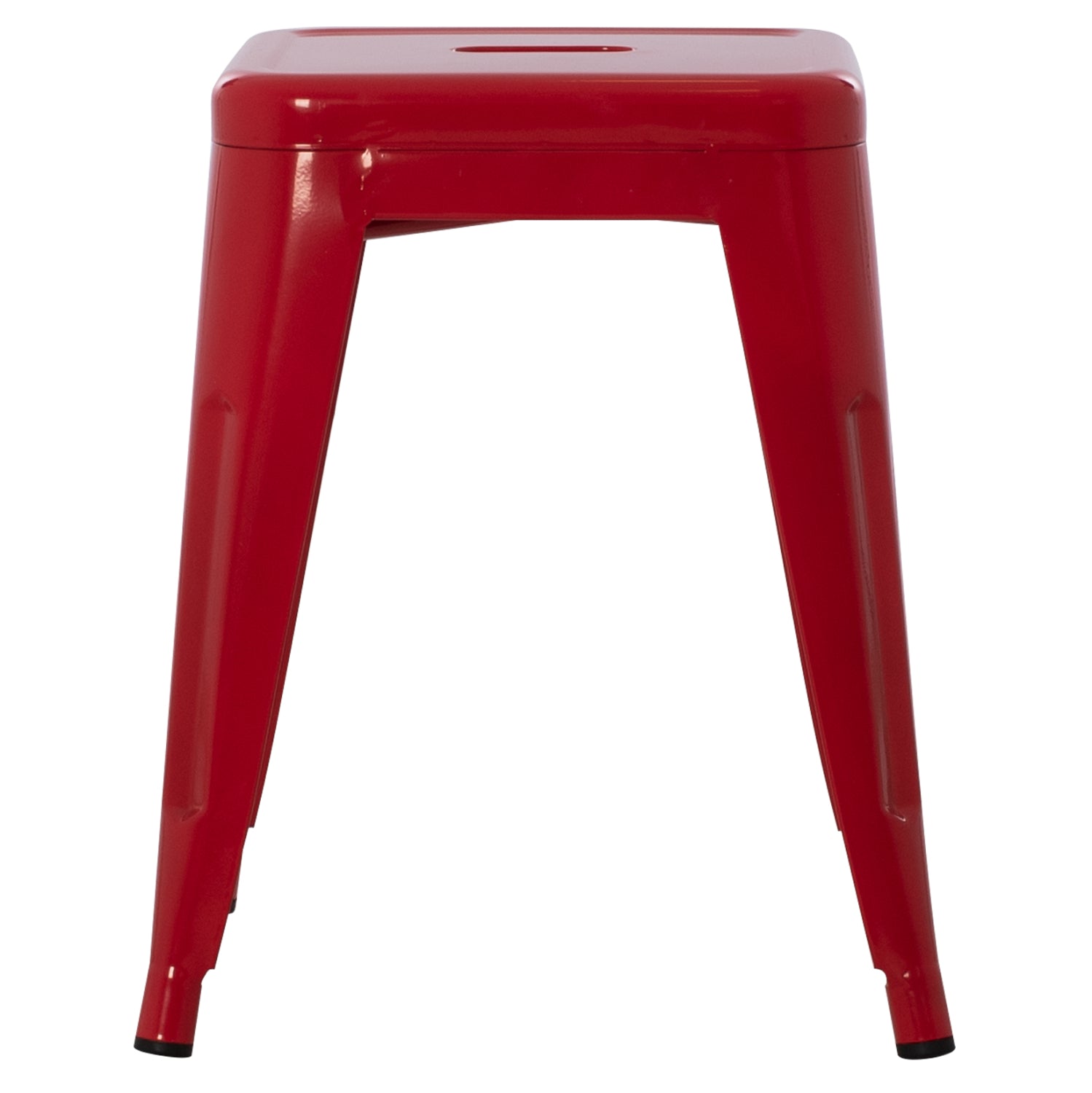STOOL MELITA HM0096.44 METAL IN RED COLOR 37x37x45Hcm.