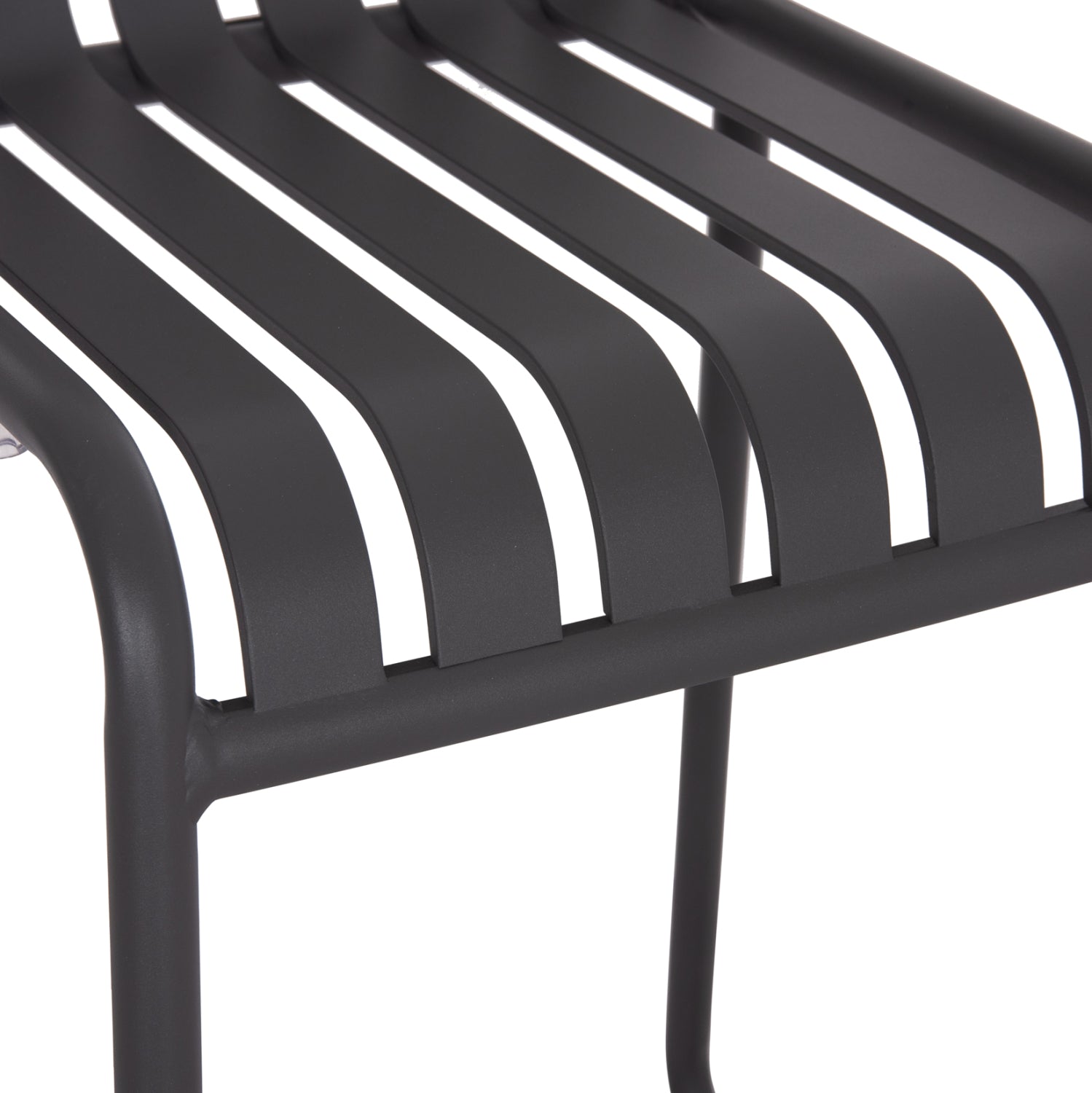 BAR STOOL ALUMINUM RACHEL HM6341.01 GREY COLOR 47x56.5x98.5Hcm.