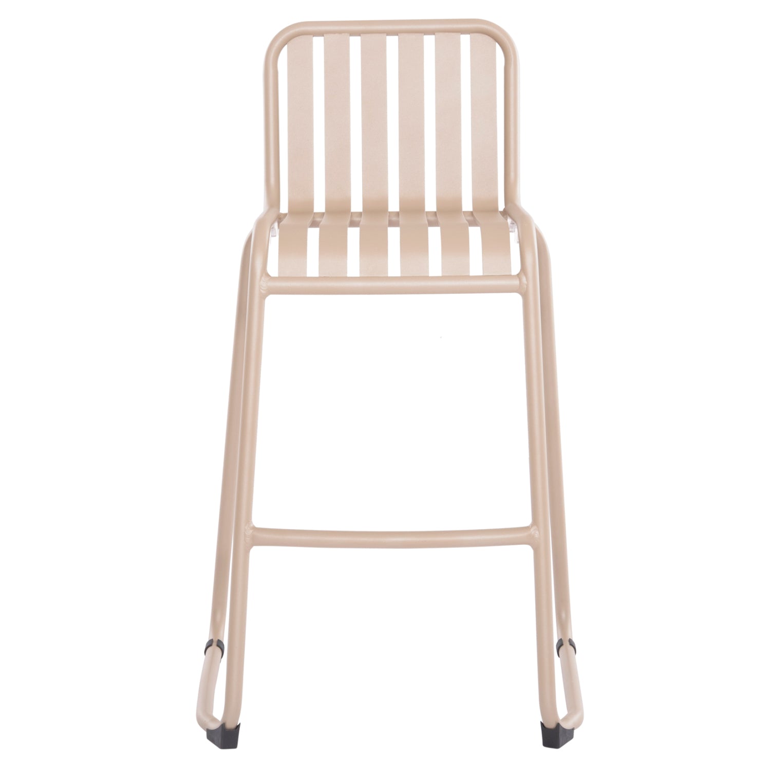 BAR STOOL ALUMINUM RACHEL HM6341.04 CHAMPAGNE COLOR 59.5x55x101Hcm.