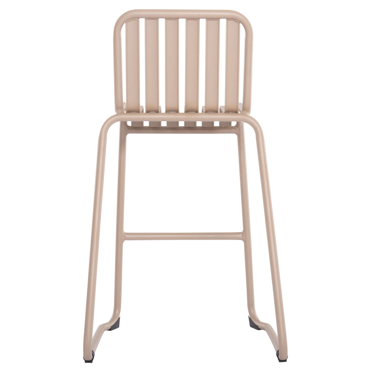 BAR STOOL ALUMINUM RACHEL HM6341.04 CHAMPAGNE COLOR 59.5x55x101Hcm.