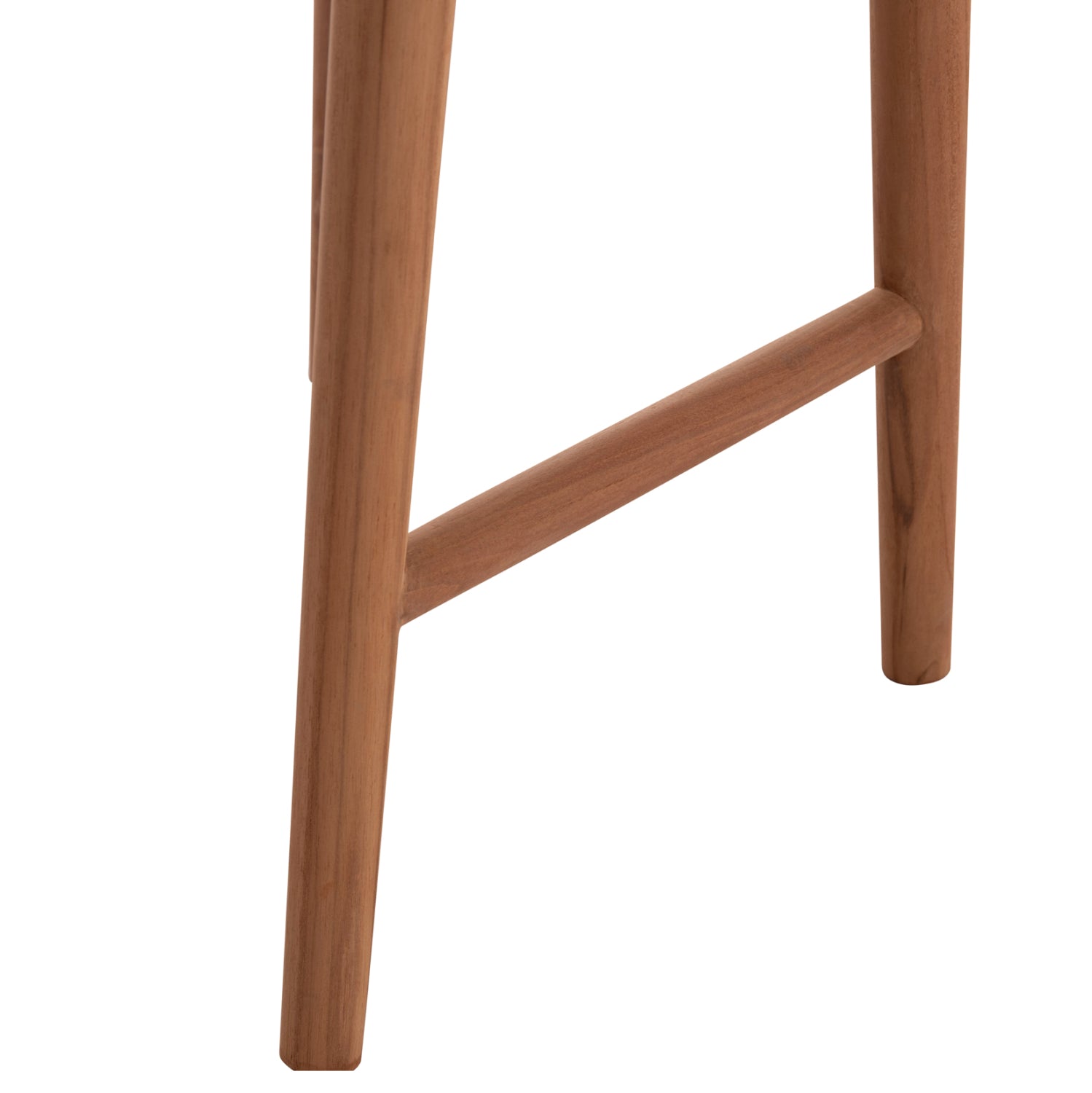 BAR STOOL BOLMAR HM18108 TEAK WOOD IN NATURAL COLOR 40.5x44x74Hcm.