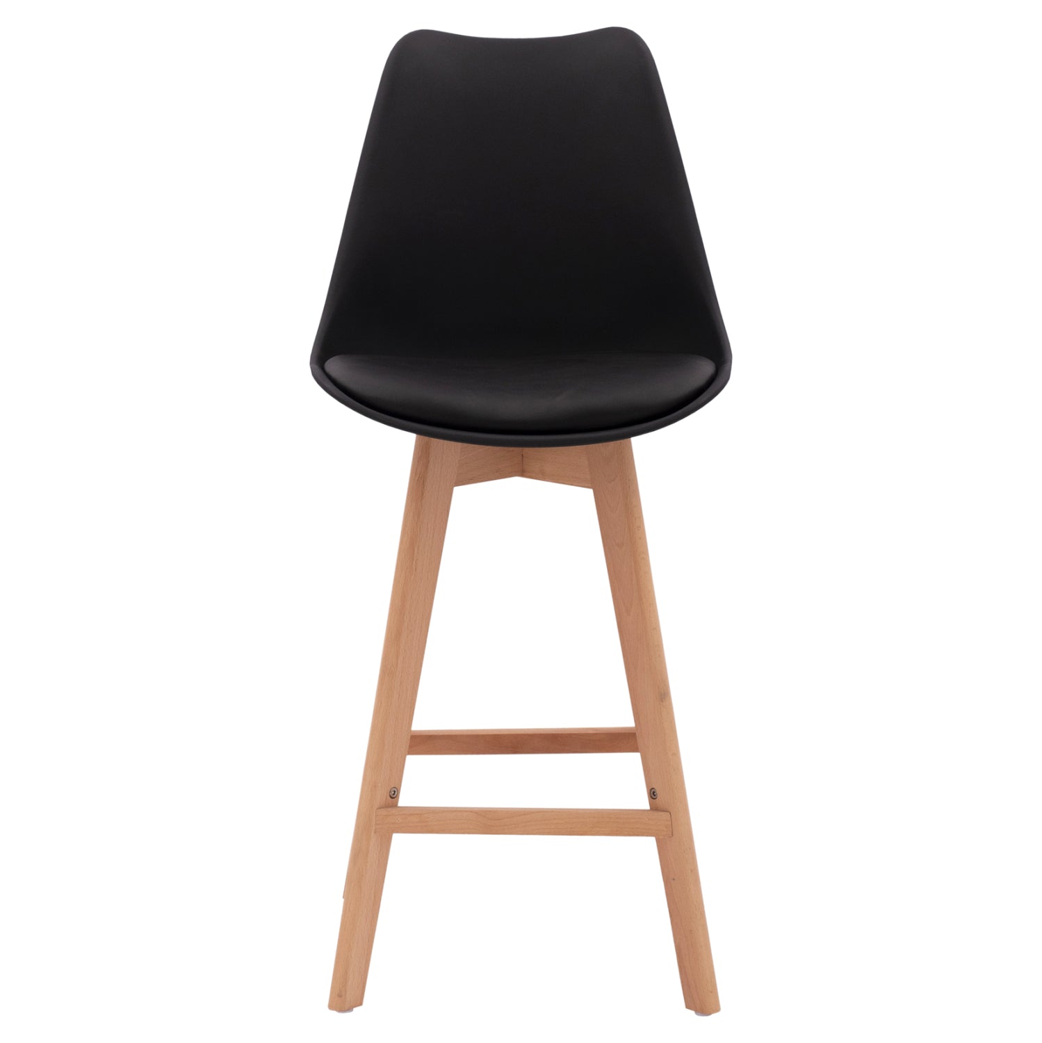 Bar Stool Vegas HM8000.12 Black 48x58x105 cm
