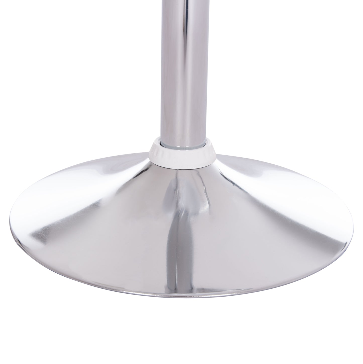 BAR STOOL SWIVEL DAISY HM200.22 ABS IN WHITE--SUSPENSION 44x38x85Hcm.