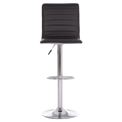 BAR STOOL SWIVEL NEXUS HM209.21 SUSPENSION & BLACK PU 43x47x116Hcm.