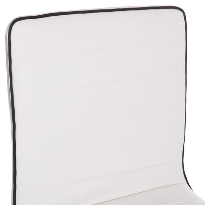 BAR STOOL SWIVEL NEXUS HM209.22 SUSPENSION & WHITE PU 43x47x116Hcm.