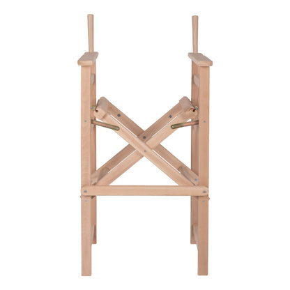 DIRECTOR'S BAR STOOL PALMER UNPAINTED FRAME ONLY HM5578.04 57x57x117Hcm