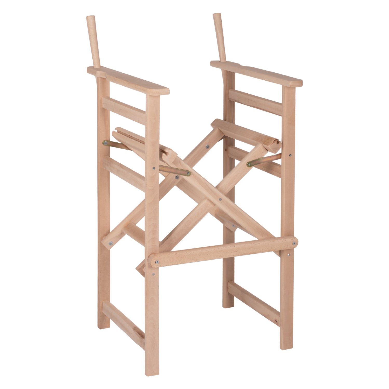 DIRECTOR'S BAR STOOL PALMER UNPAINTED FRAME ONLY HM5578.04 57x57x117Hcm