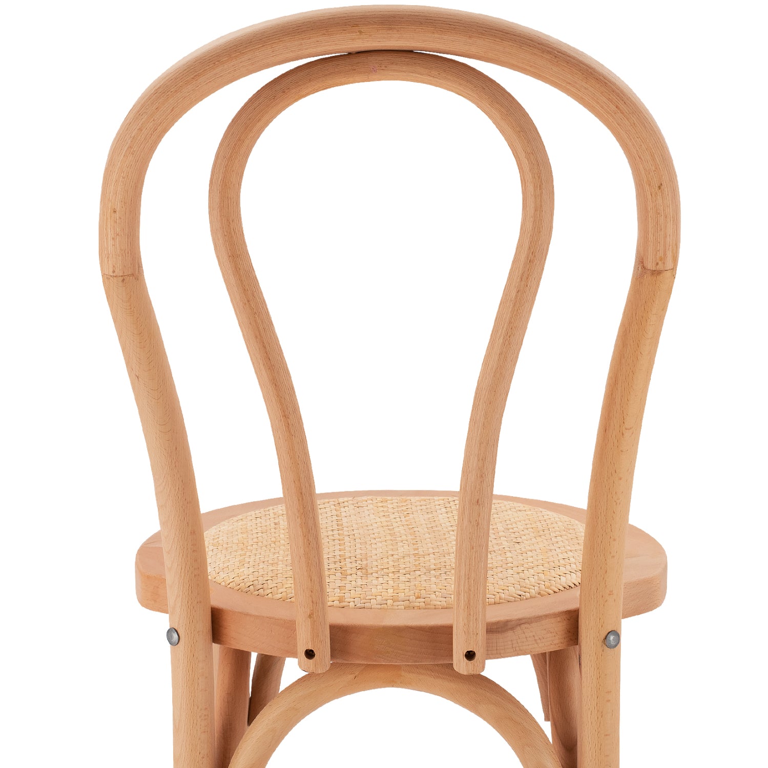 Wooden bar stool MONTREAL- beech wood in natural color with mat 41x47x108 HM8749.01