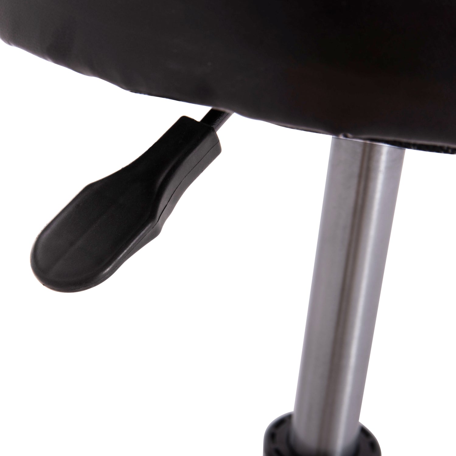 OFFICE DESIGNER'S SWIVEL STOOL IRIS HM212.21 BLACK PU Φ32x45-60Hcm.