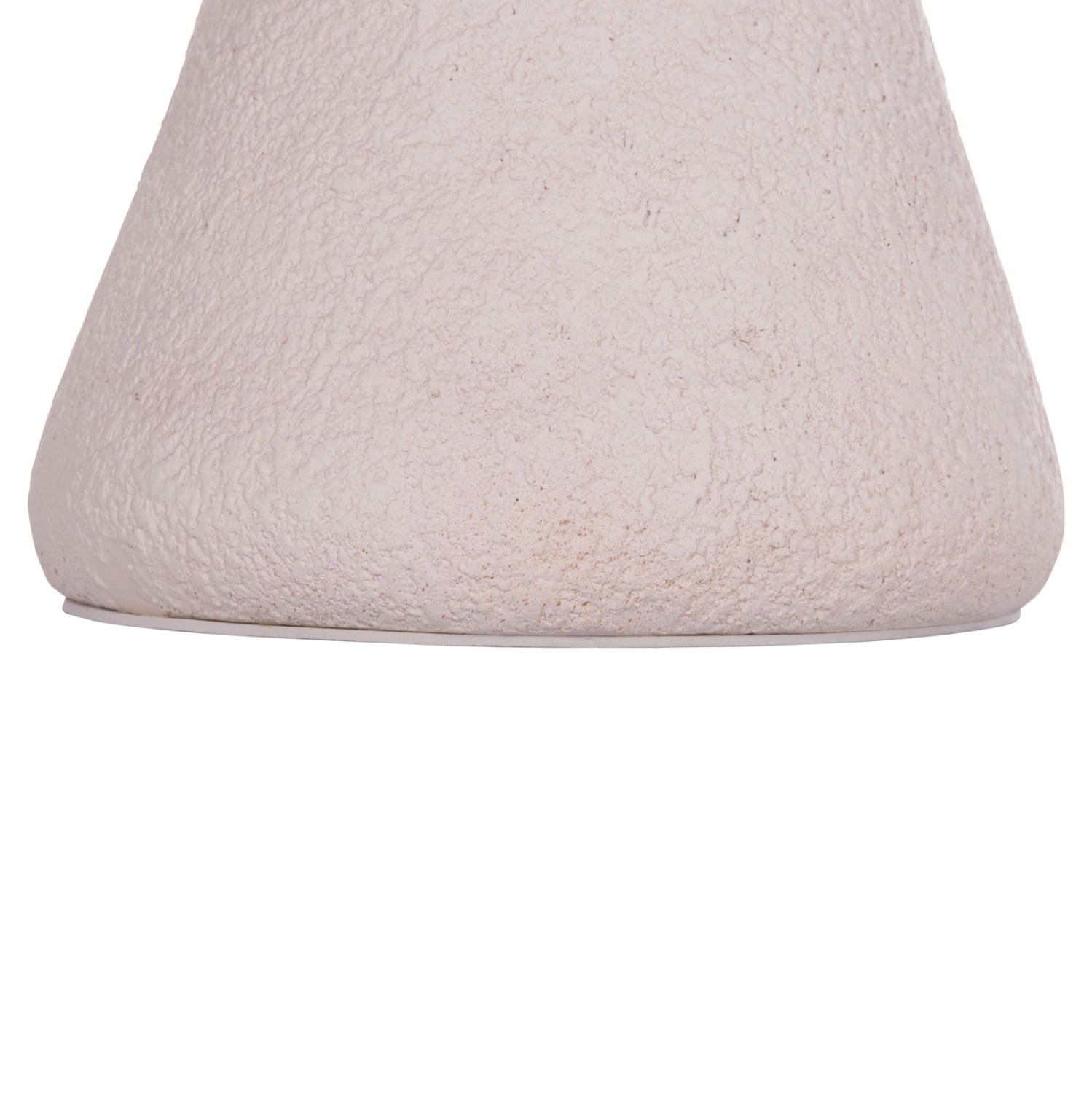 ROUND STOOL INTERON HM18171.02 FIBER CEMENT IN WHITE--Φ34x39Hcm.