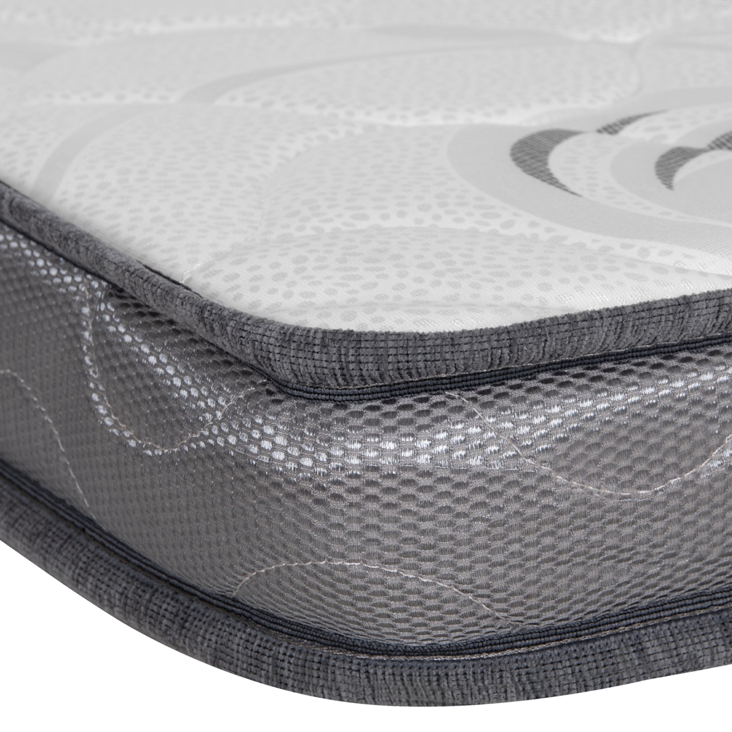 FOAM MATTRESS TRICO HM743 WHITE 90x190x10(thickness)cm.--ROLL-PACKING