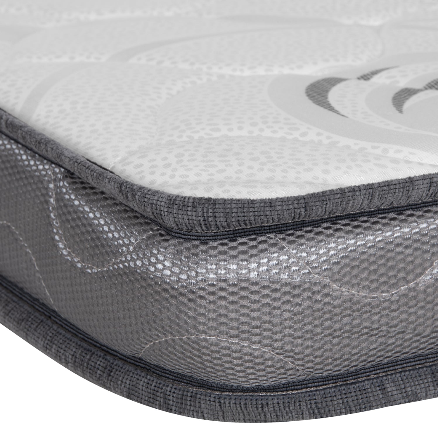 FOAM MATTRESS TRICO HM743 WHITE 90x190x10(thickness)cm.--ROLL-PACKING