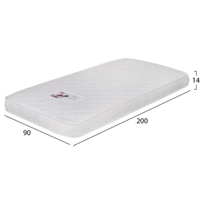 Mattress with Foam 90x200x15H-- HM374.10 (Roll Packing)