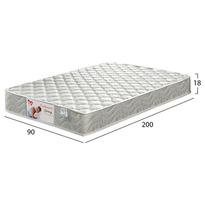 MATTRESS HM327.10 CONTINUOUS SPRING 90X200cm SINGLE-SIDED