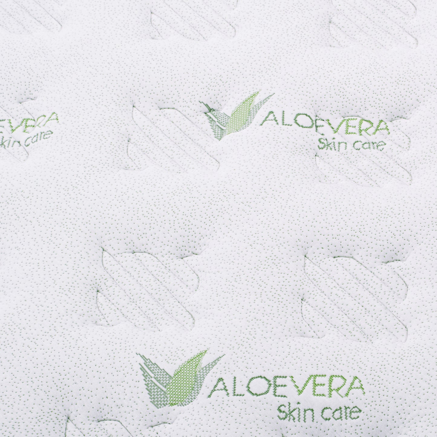 MATTRESS CONTINUOUS SPRING WITH MATTRESS PAD ALOE VERA 90X200 HM372.20 SINGLE SIDE