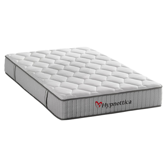 MATTRESS DOUBLE HYPNOTTICA HM748.05 POCKET SPRINGS--WHITE 150x200x25Hcm