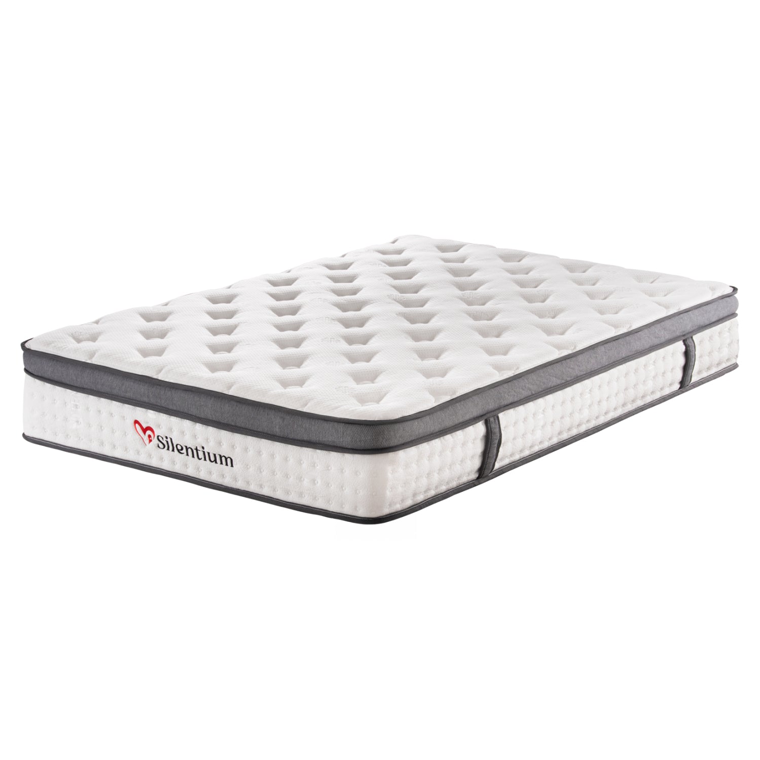 MATTRESS DOUBLE SILENTIUM HM749.04 POCKET SPRINGS--WHITE 140x200x30Hcm