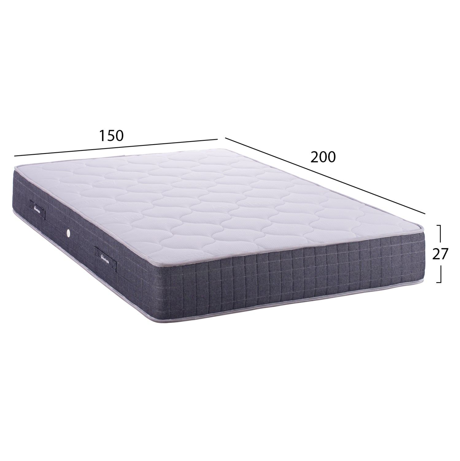 HM656.150 DREAMTOPIA mattress, series Cloud09, bonnell spring, 150x200x27H