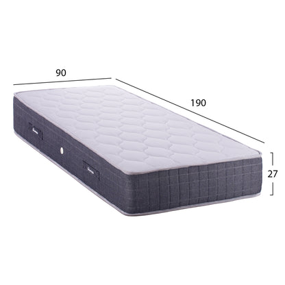 HM656.90 DREAMTOPIA mattress, series Cloud09, 90x190x27H