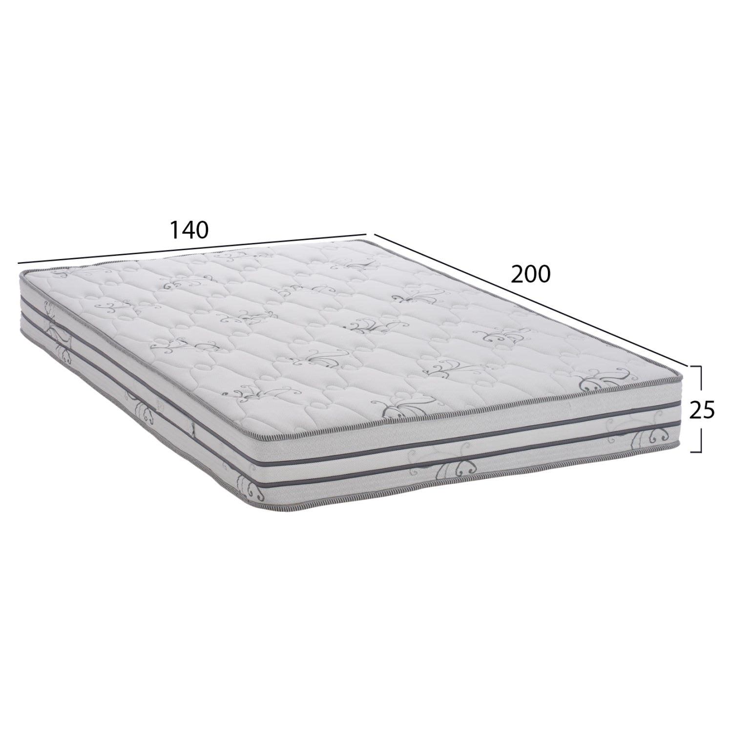 MATTRESS DREAMTOPIA SERIES ANDRIANA FB9658.140 140X200x24H