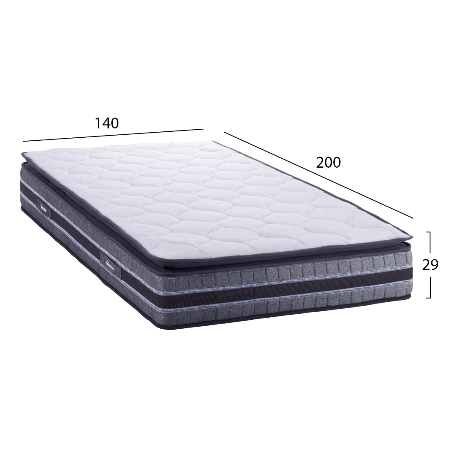 HM663.140 DREAMTOPIA mattress, series CELESTIAL, mini-bonnell, 140x200x29Η