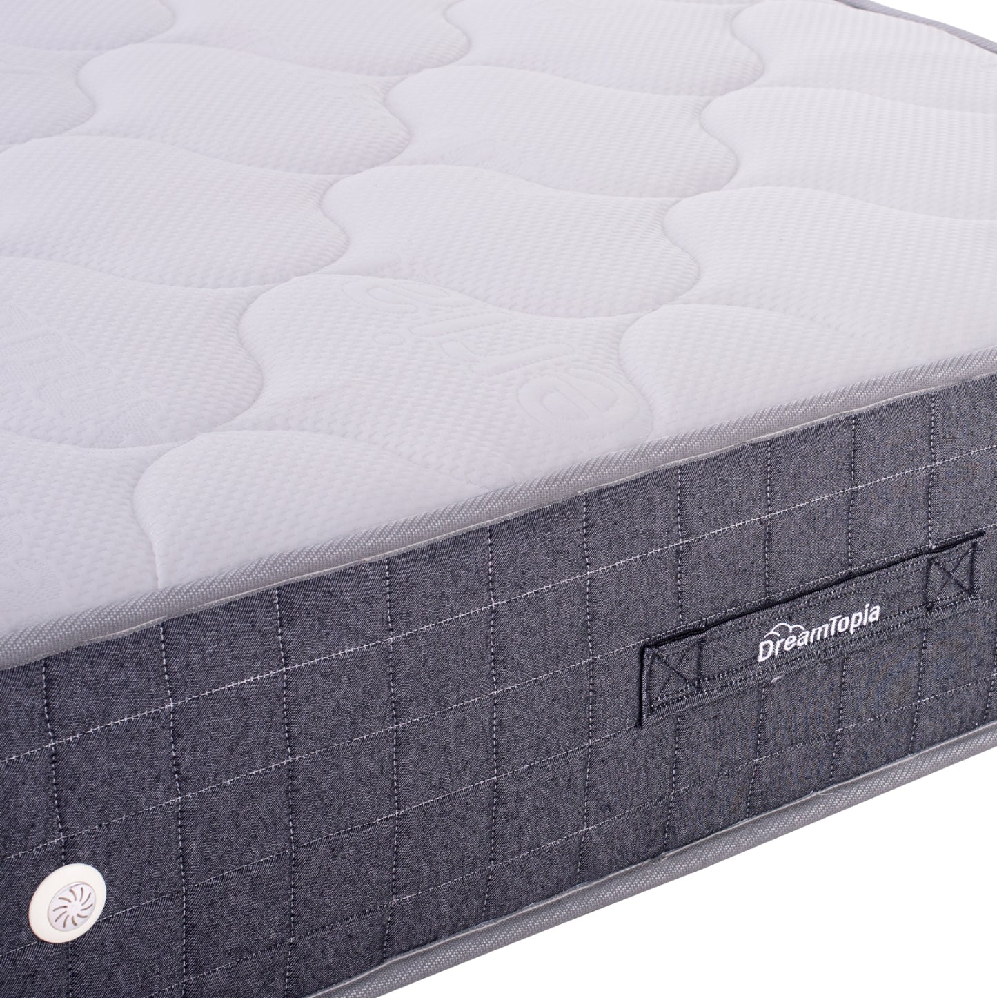 HM656.180-200 DREAMTOPIA MATTRESS, SERIES CLOUD09, BONNELL SPRING, 180x200x27Ηcm