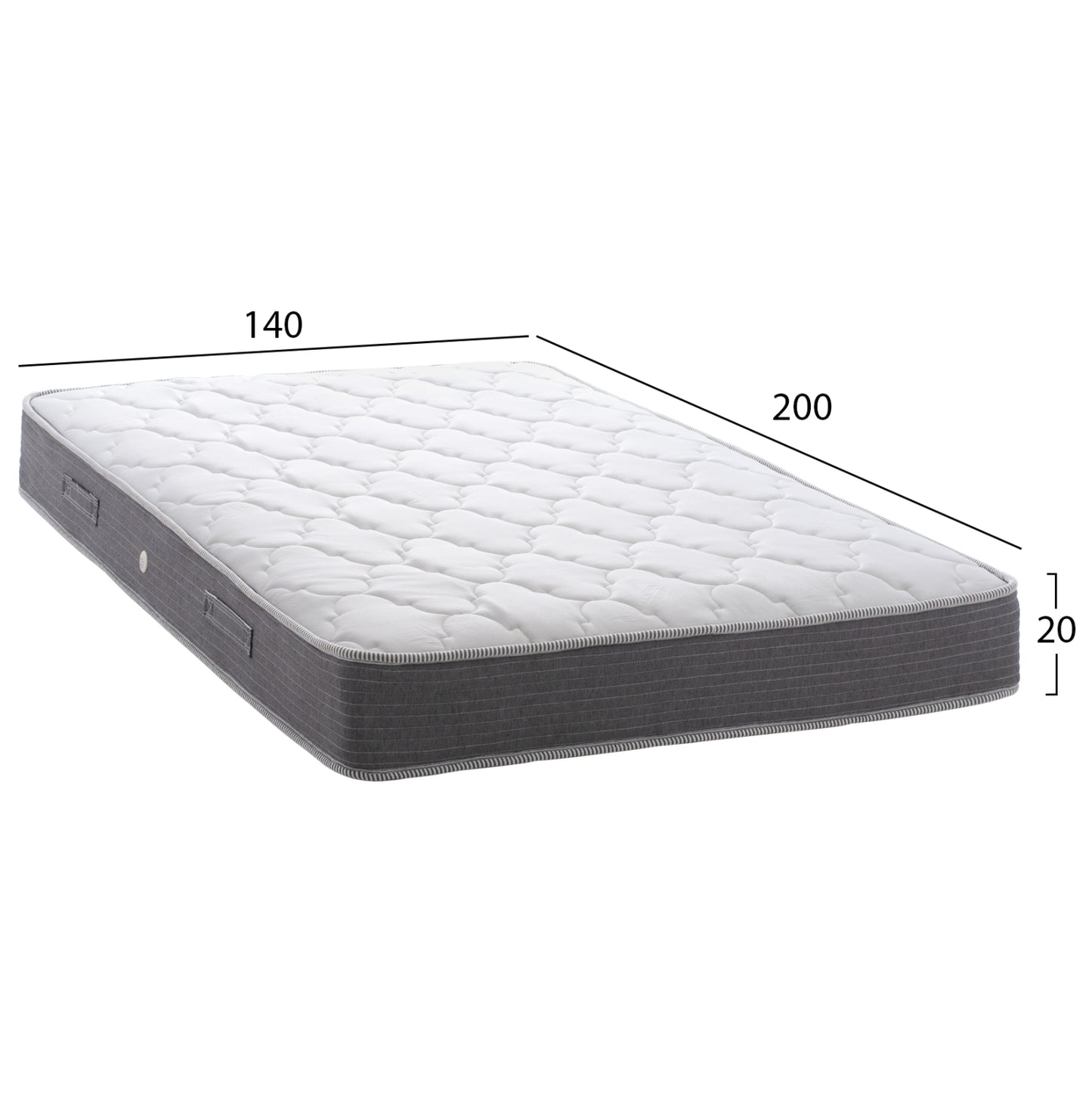 MATTRESS DREAMTOPIA, series LULLABY ALOE VERA, FB9655.140-200, BONNELL, 140X200x20Ox20H