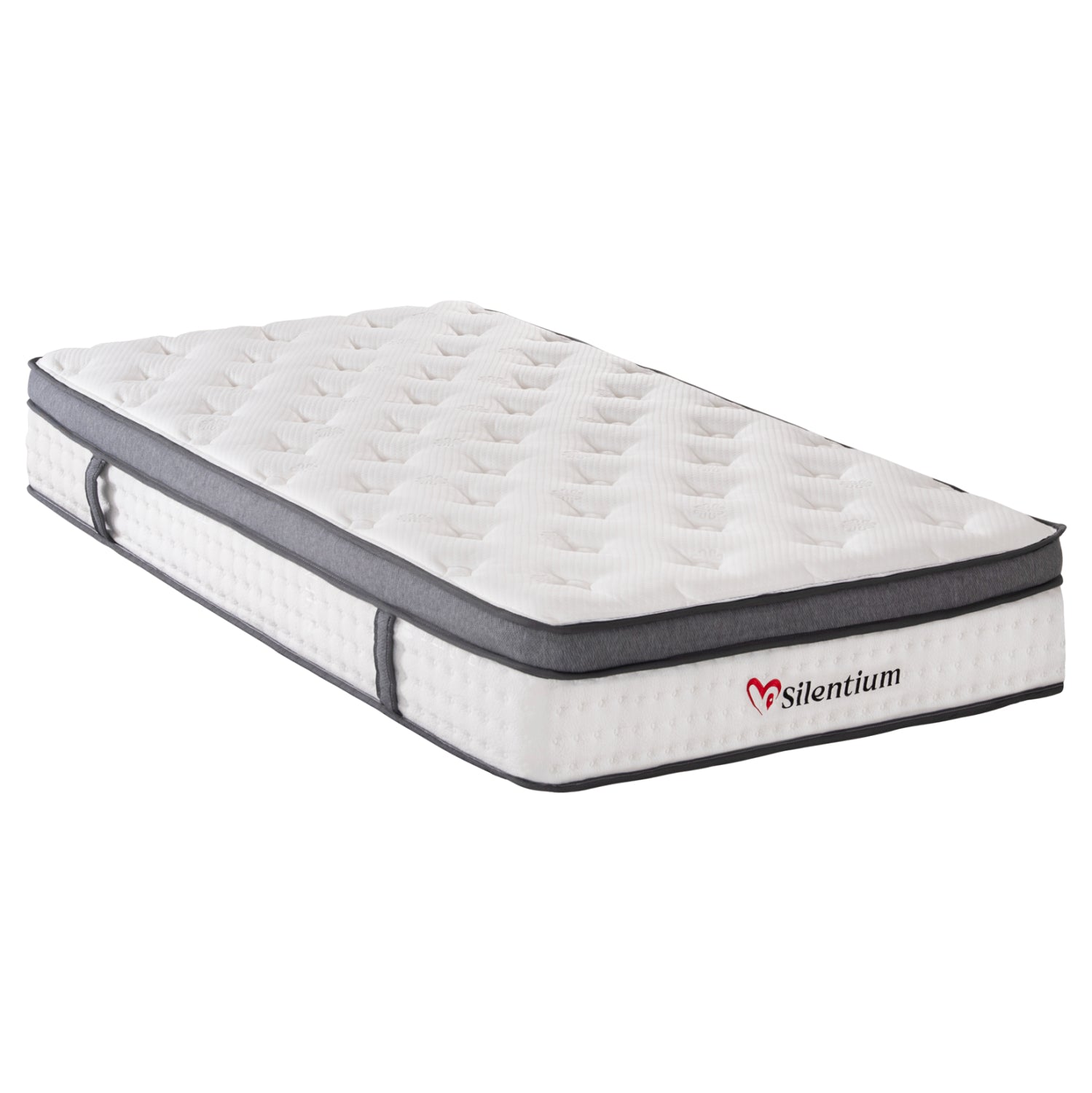 MATTRESS SEMI-DOUBLE SILENTIUM HM749.02 POCKET SPRINGS--WHITE 120x200x30Hcm