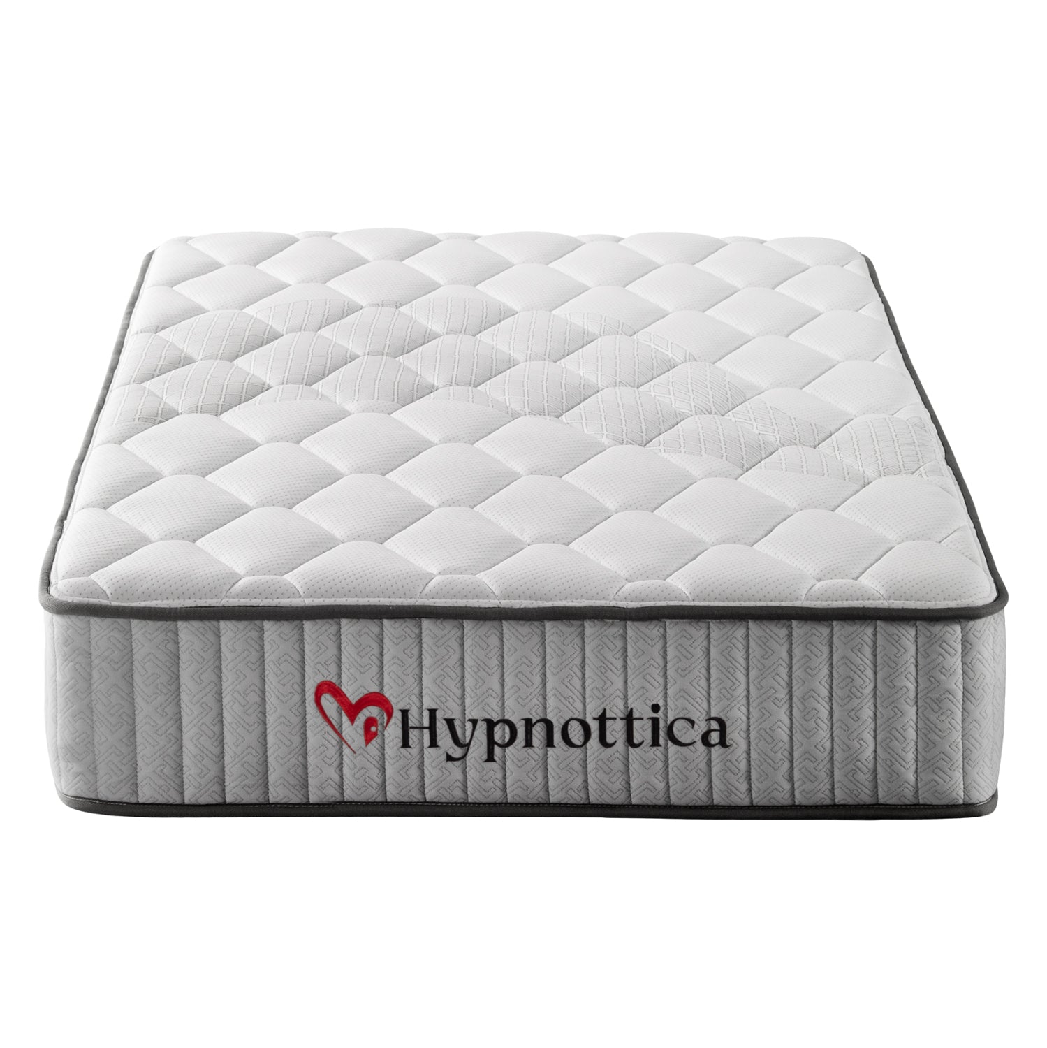 MATTRESS SINGLE HYPNOTTICA HM748.01 POCKET SPRINGS--WHITE 90x190x25Hcm