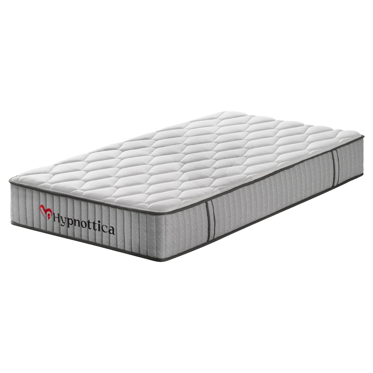 MATTRESS SINGLE HYPNOTTICA HM748.01 POCKET SPRINGS--WHITE 90x190x25Hcm