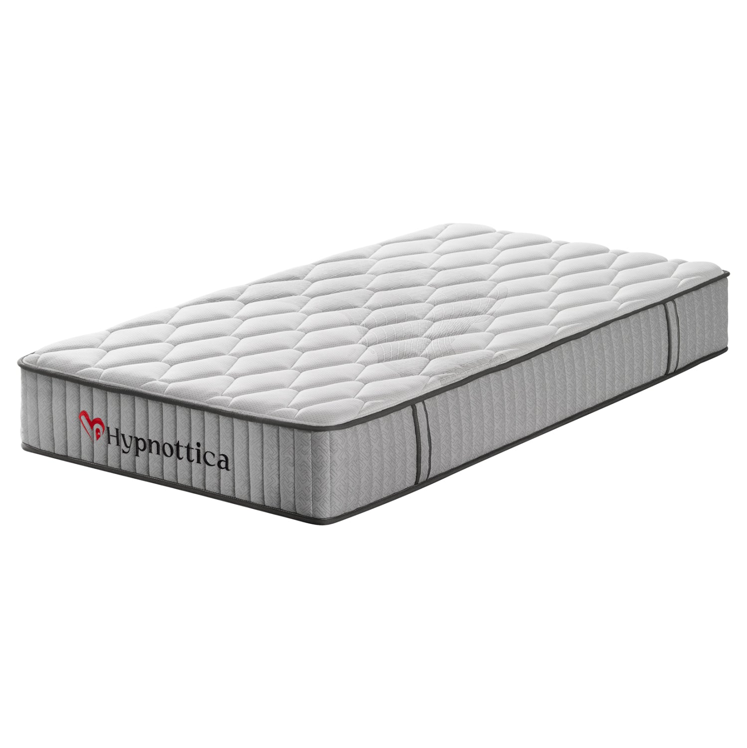 MATTRESS SINGLE HYPNOTTICA HM748.01 POCKET SPRINGS--WHITE 90x190x25Hcm