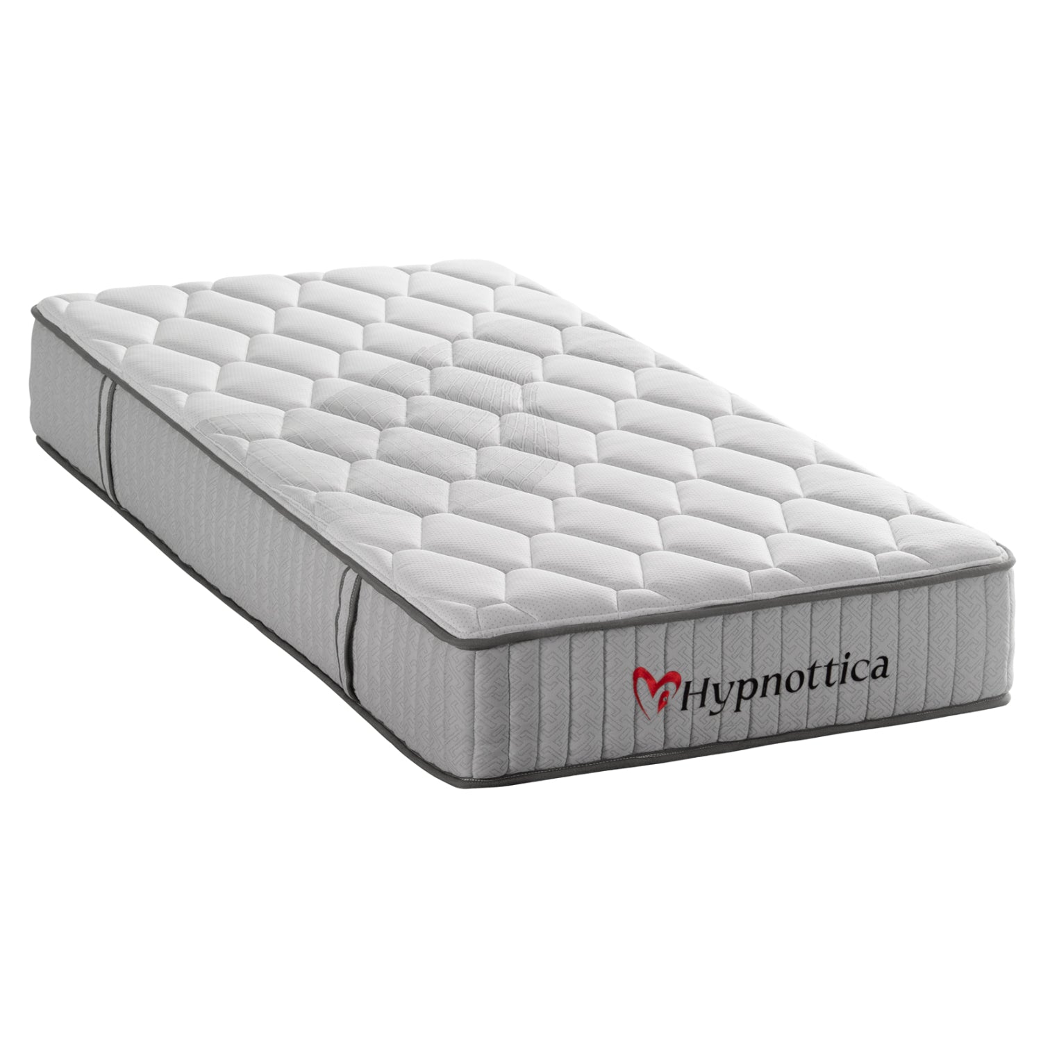 MATTRESS SINGLE HYPNOTTICA HM748.01 POCKET SPRINGS--WHITE 90x190x25Hcm
