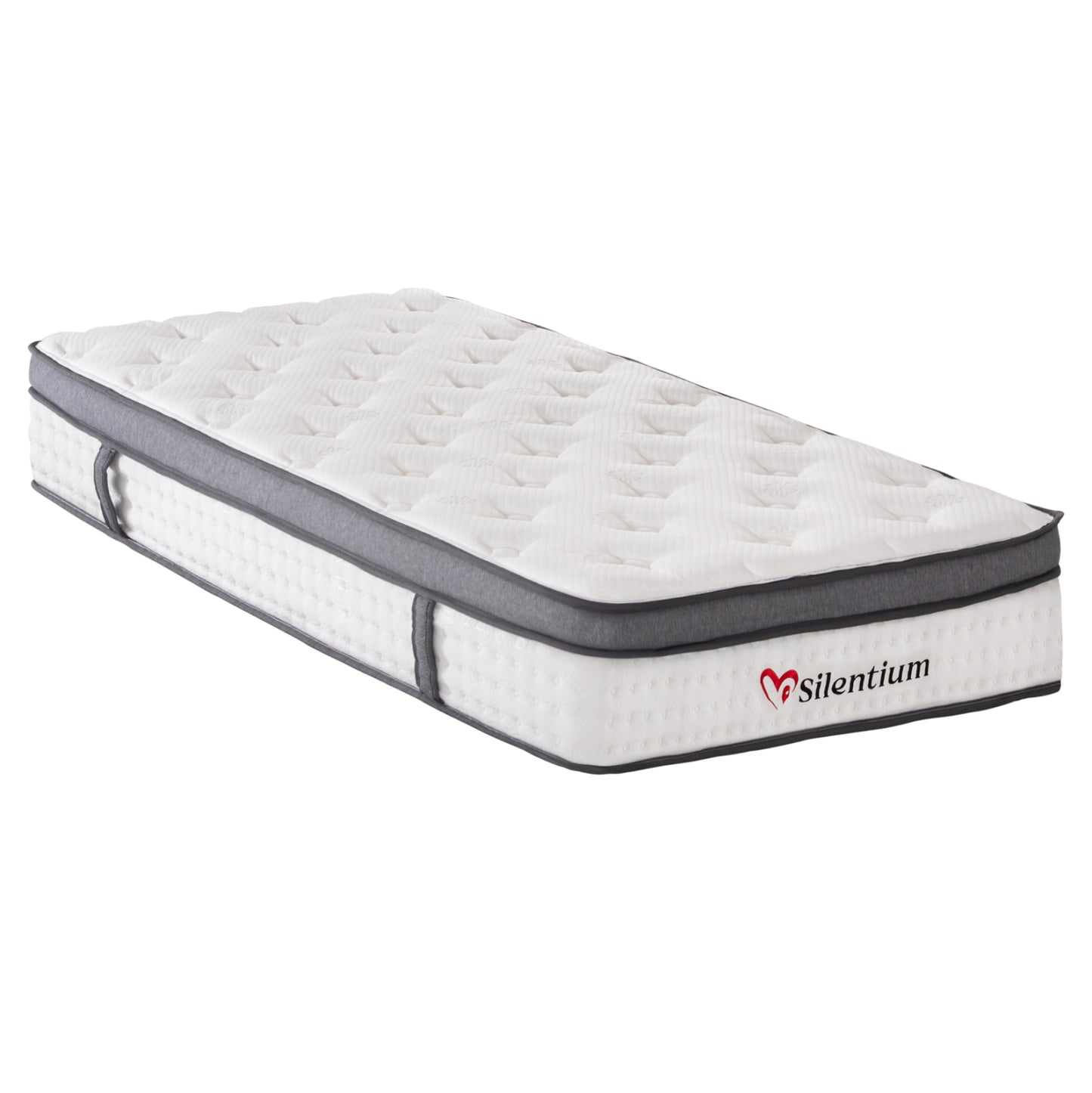 MATTRESS SINGLE SILENTIUM HM749.01 POCKET SPRINGS--WHITE 90x190x30Hcm