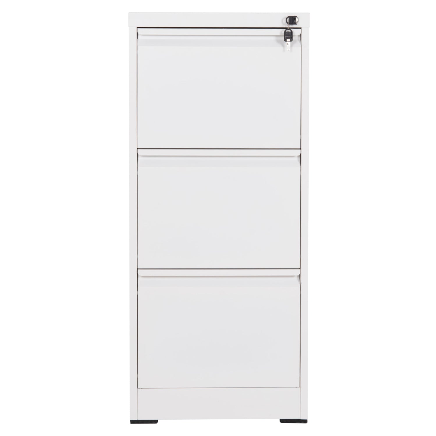 OFFICE FILING CABINET (3) SIDER HM6636.02 WHITE METAL 45.5x62x103.5Hcm.