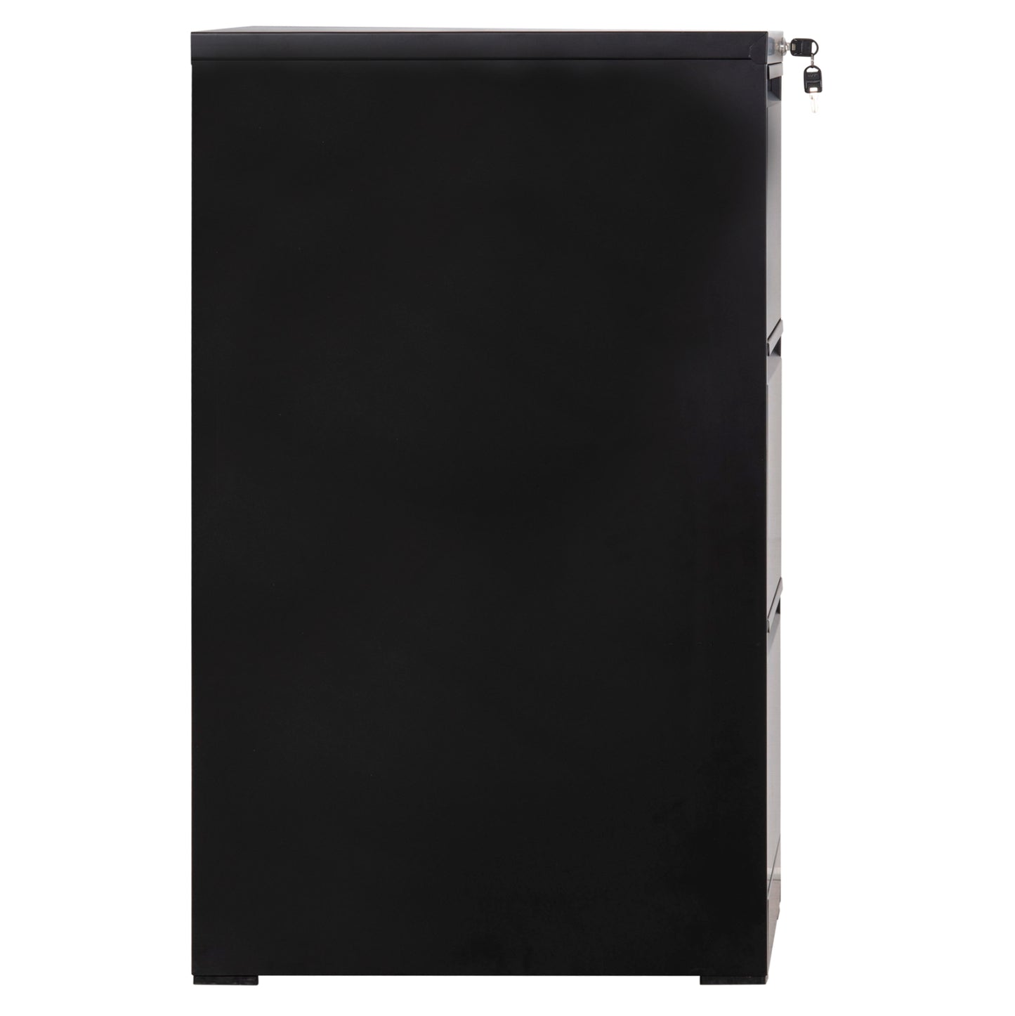 OFFICE FILING CABINET (3) SIDER HM6636.01 BLACK METAL 45.5x62x103.5Hcm.