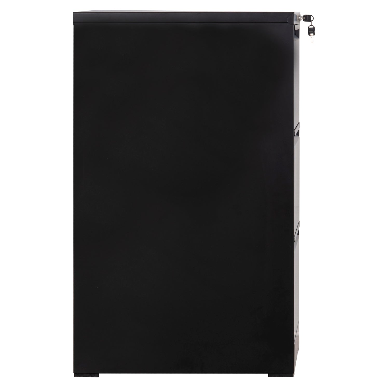 OFFICE FILING CABINET (3) SIDER HM6636.01 BLACK METAL 45.5x62x103.5Hcm.