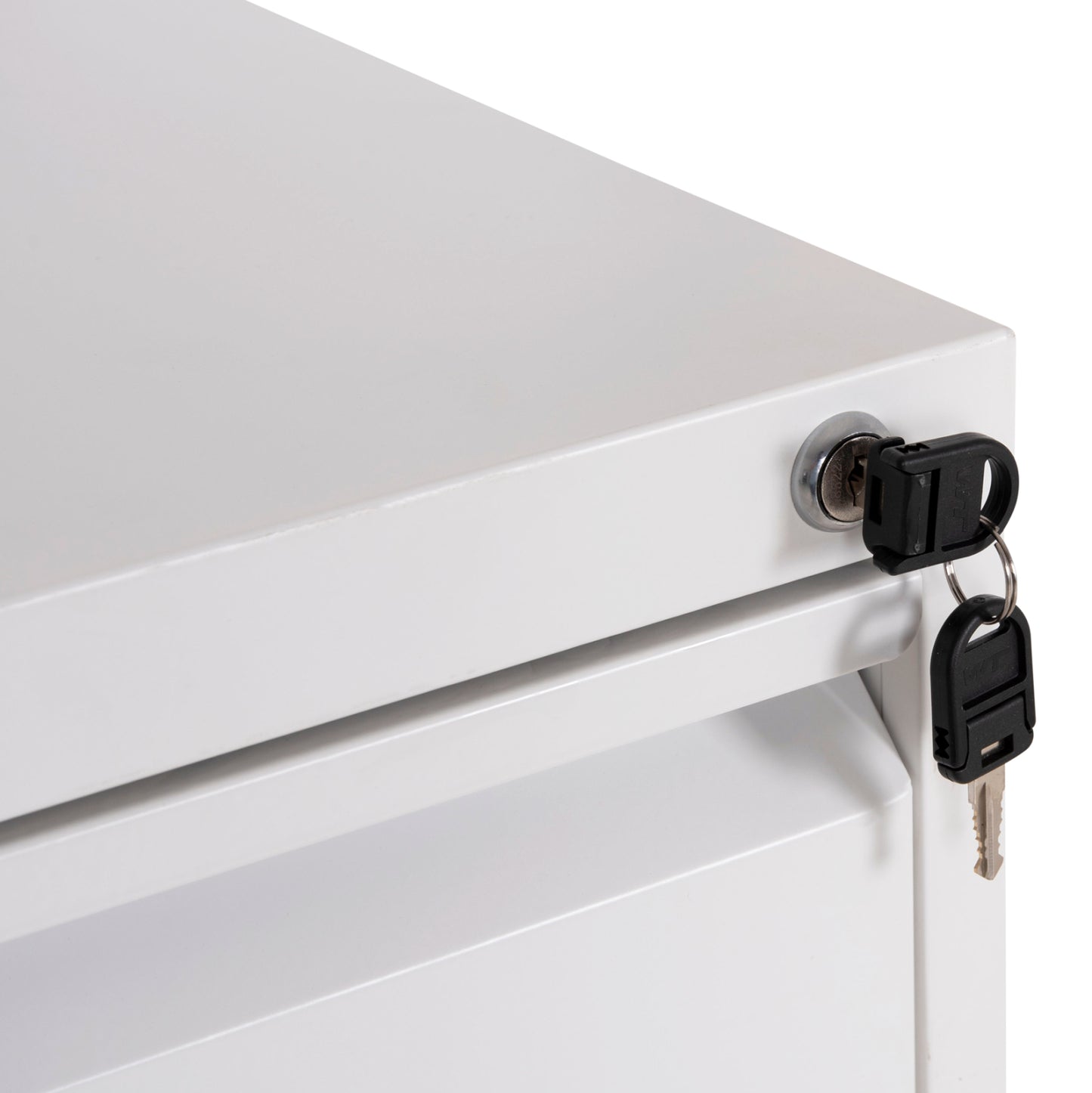 OFFICE FILING CABINET (3) SIDER HM6636.02 WHITE METAL 45.5x62x103.5Hcm.