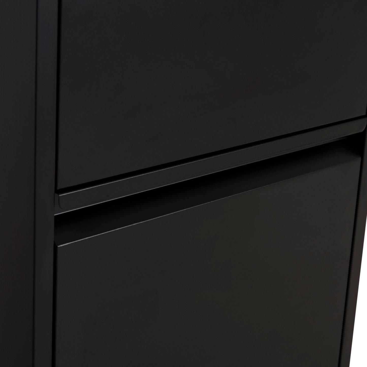 OFFICE FILING CABINET (3) SIDER HM6636.01 BLACK METAL 45.5x62x103.5Hcm.