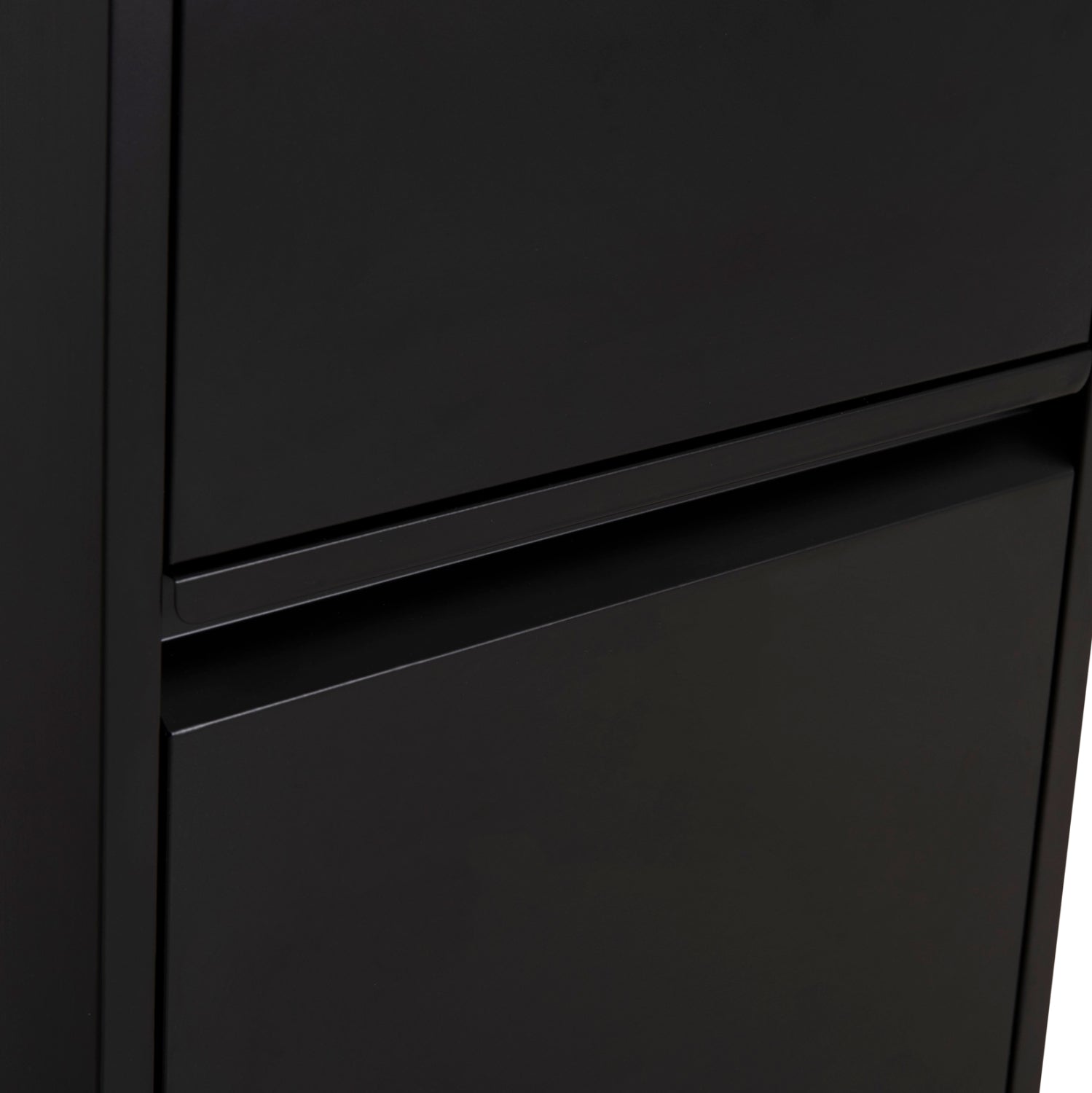 OFFICE FILING CABINET (3) SIDER HM6636.01 BLACK METAL 45.5x62x103.5Hcm.