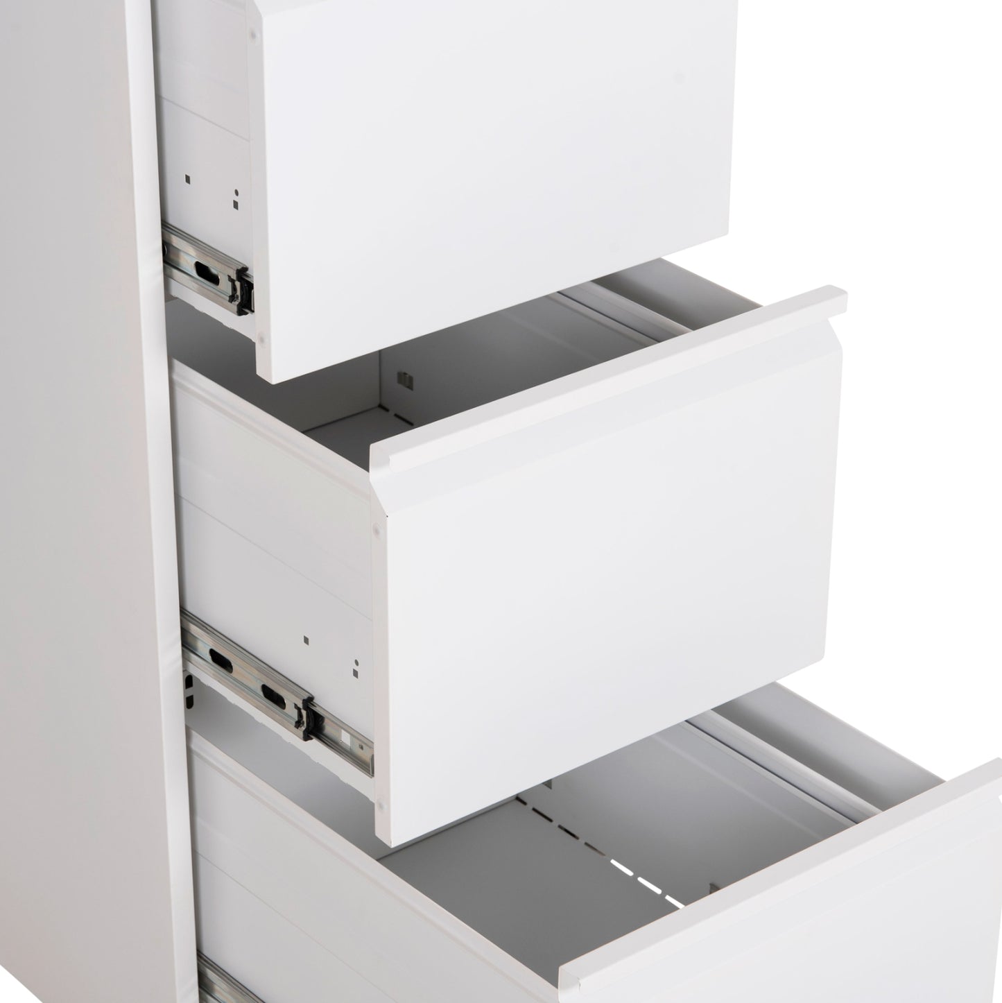 OFFICE FILING CABINET (3) SIDER HM6636.02 WHITE METAL 45.5x62x103.5Hcm.