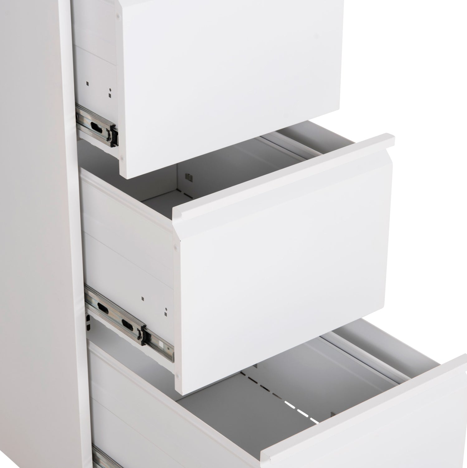 OFFICE FILING CABINET (3) SIDER HM6636.02 WHITE METAL 45.5x62x103.5Hcm.