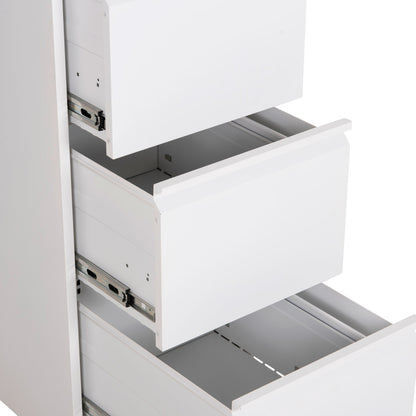 OFFICE FILING CABINET (3) SIDER HM6636.02 WHITE METAL 45.5x62x103.5Hcm.