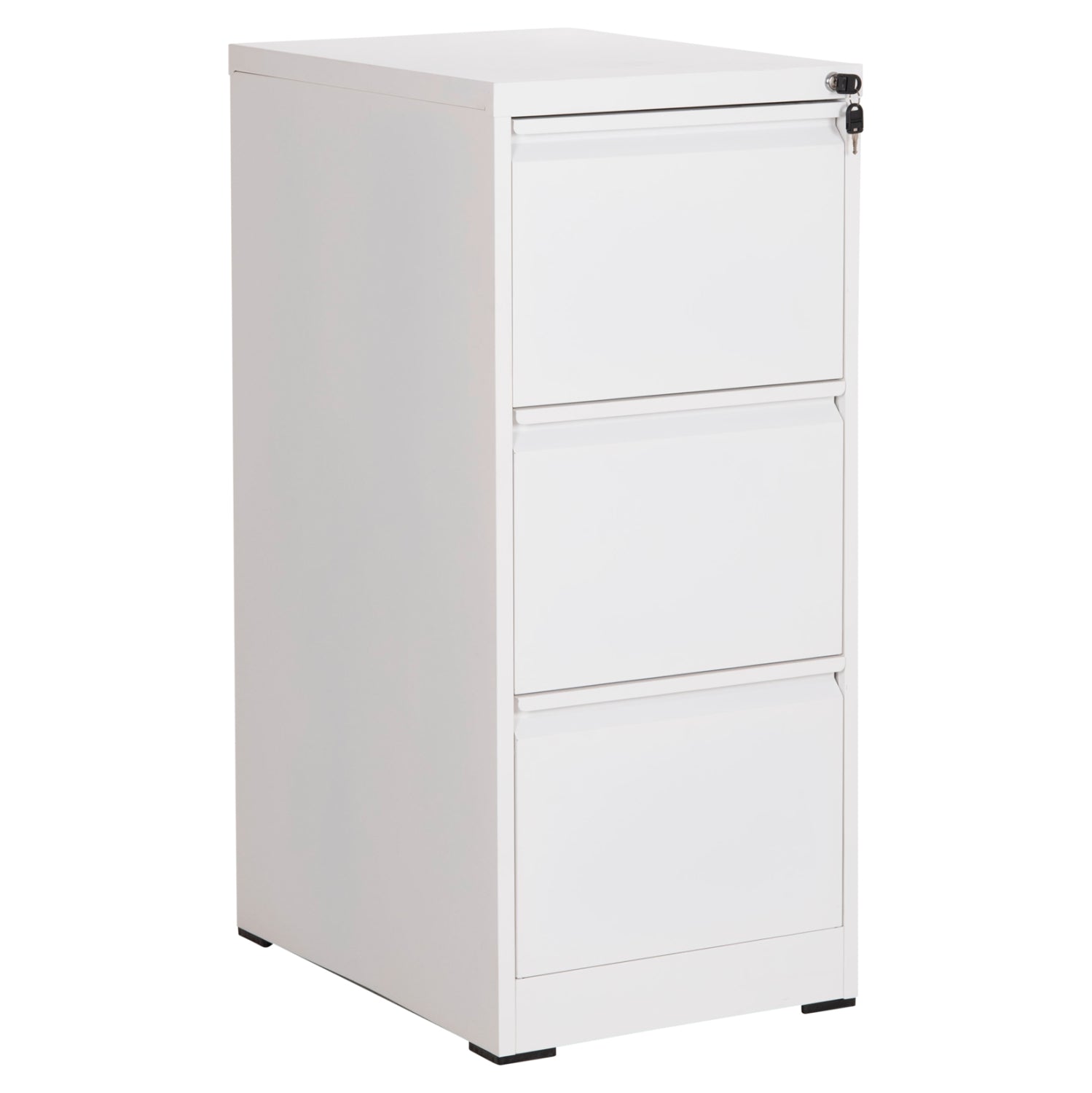 OFFICE FILING CABINET (3) SIDER HM6636.02 WHITE METAL 45.5x62x103.5Hcm.