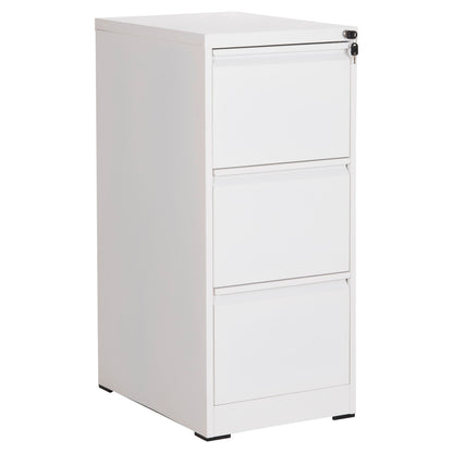 OFFICE FILING CABINET (3) SIDER HM6636.02 WHITE METAL 45.5x62x103.5Hcm.