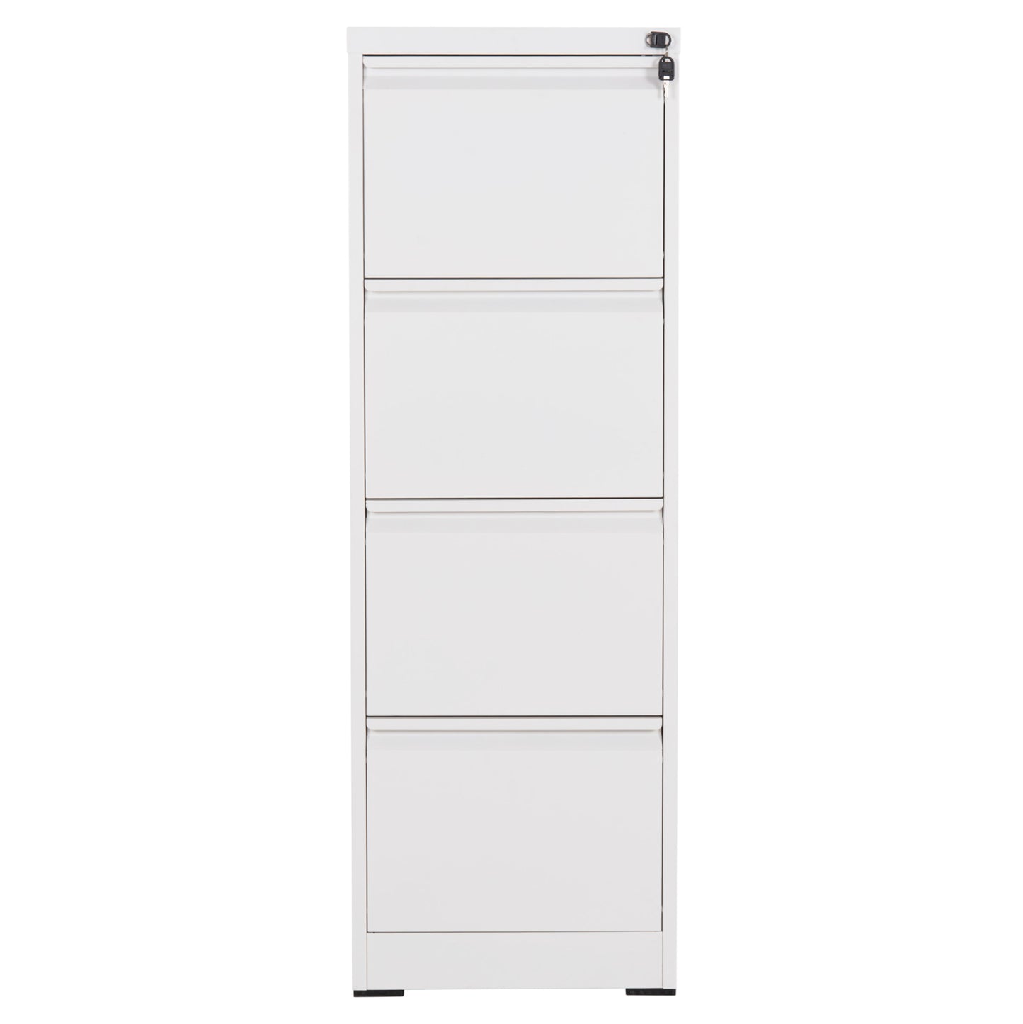 OFFICE FILING CABINET (4) SIDER HM6637.02 WHITE METAL 45.5x62x134Hcm.